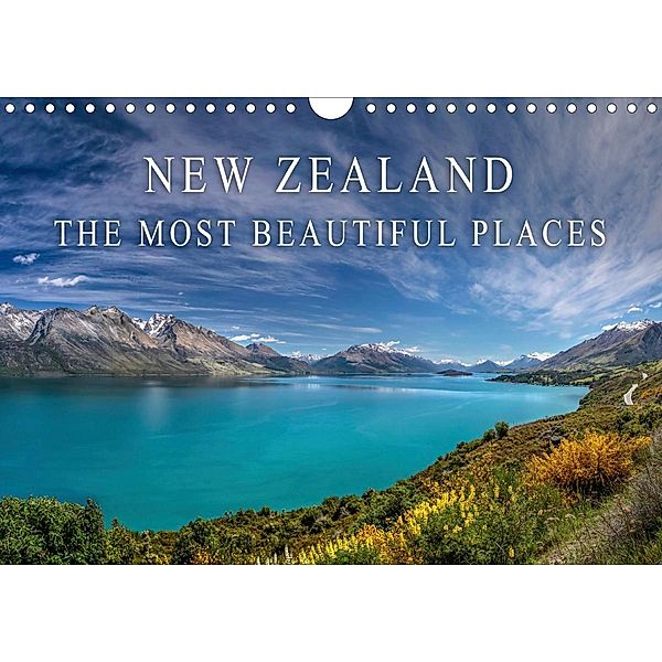 New Zealand - The most beautiful places (Wall Calendar 2021 DIN A4 Landscape), Christian Mueringer