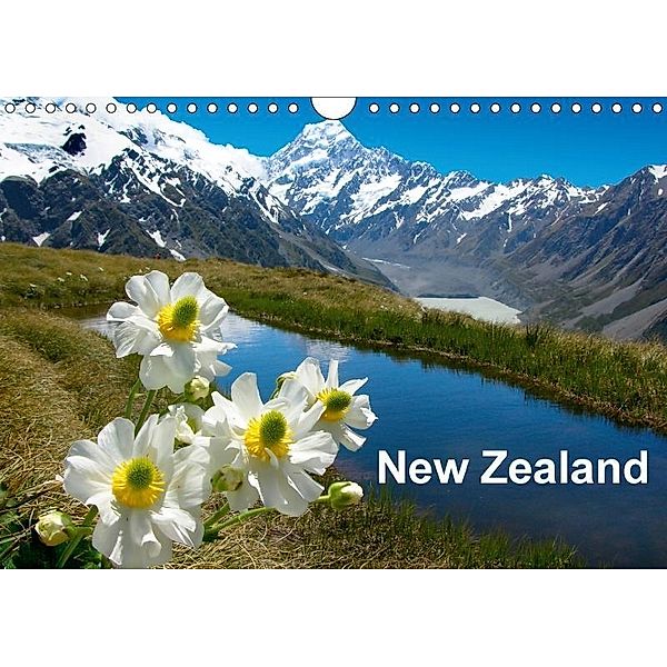 New Zealand (Wall Calendar 2017 DIN A4 Landscape), Gunar Streu, G. Streu