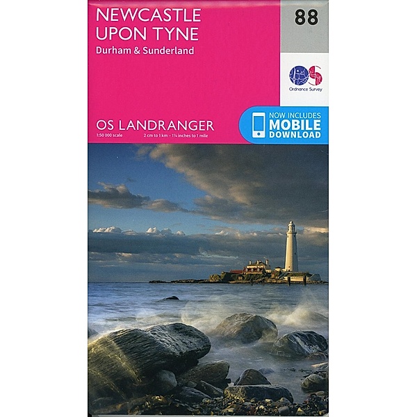 Newcastle Upon Tyne, Durham & Sunderland, Ordnance Survey