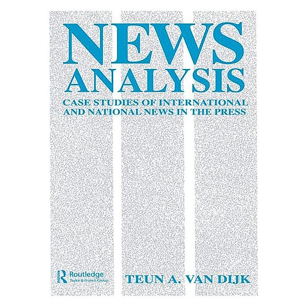 News Analysis, Teun A. van Dijk