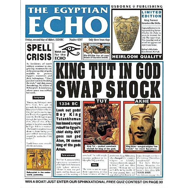 Newspaper Histories / Egyptian Echo, Paul Dowswell