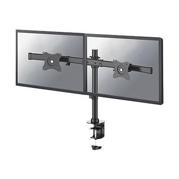 NEWSTAR Flat Screen Desk Mount clamp/grommet Crossbar 25,4-68,6cm 10-27Zoll Black