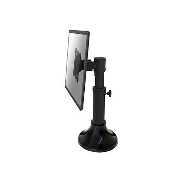 NEWSTAR FPMA-D025BLACK Desk Mount für Flatscreens 25,4-76,2cm 10-30Zoll 12kg pivot VESA 75x75 or 100x100mm kippbar drehbar schwarz