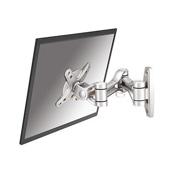 NEWSTAR FPMA-W1030 Wall Mount 25,4-76cm 10-30Zoll für Flatscreens 3 pivots kippbar schwenkbar drehbar 10kg silber