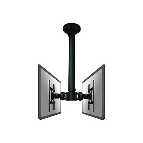 NEWSTAR PLASMA-C100 Flat Screen Ceiling Mount 27-60Inch 50 kg h: 64-104cm Silver