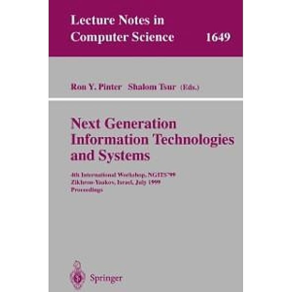 Next Generation Information Technologies and Systems / Lecture Notes in Computer Science Bd.1649