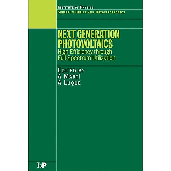 Next Generation Photovoltaics