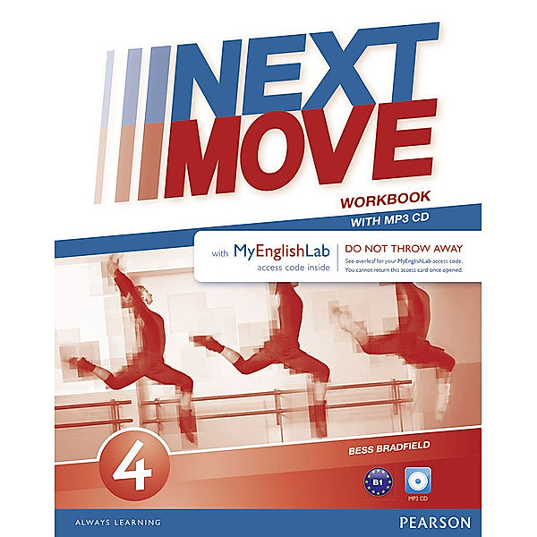 Next Move 4 MyEnglishLab & Workbook Benelux Pack, Bess Bradfield
