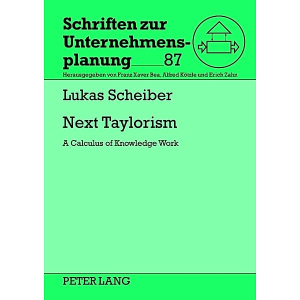 Next Taylorism, Lukas Scheiber