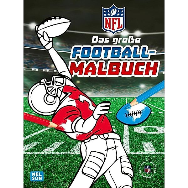 NFL: Das große Football-Malbuch