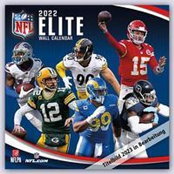 NFL - National Football League 2023 - Wandkalender, Danilo Promotion Ltd