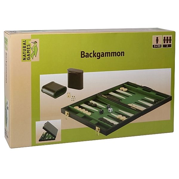 NG Backgammon Kunstleder 46x37cm