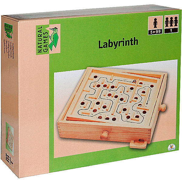 NG Holz Labyrinth 30x25,5 cm