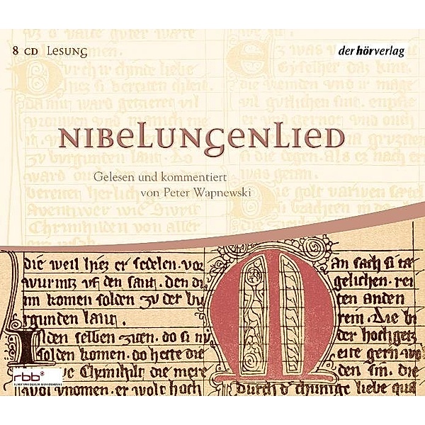 Nibelungenlied,8 Audio-CDs, Peter Wapnewski