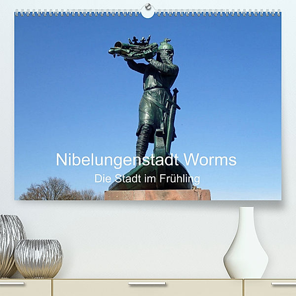 Nibelungenstadt Worms Die Stadt im Frühling (Premium, hochwertiger DIN A2 Wandkalender 2023, Kunstdruck in Hochglanz), Ilona Andersen