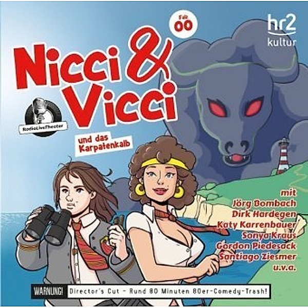 Nicci & Vicci und das Karpatenkalb, 1 Audio-CD, Klaus Krückemeyer