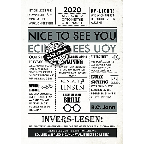 Nice to see You - black&white edition, R. C. Jann