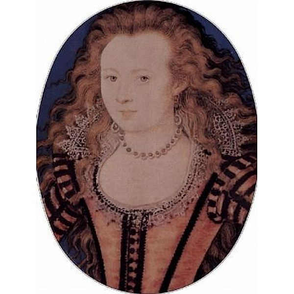 Nicholas Hilliard - Porträt Elisabeth, Königin von Böhmen, Oval - 200 Teile (Puzzle)