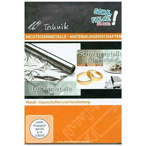 Nichteisenmetalle - Materialeigenschaften, 1 DVD