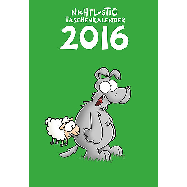 Nichtlustig Taschenkalender 2016, Joscha Sauer