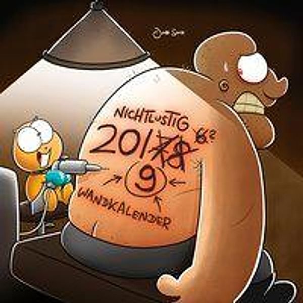 Nichtlustig Wandkalender 2019, Joscha Sauer