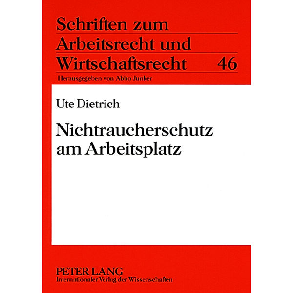 Nichtraucherschutz am Arbeitsplatz, Ute Dietrich