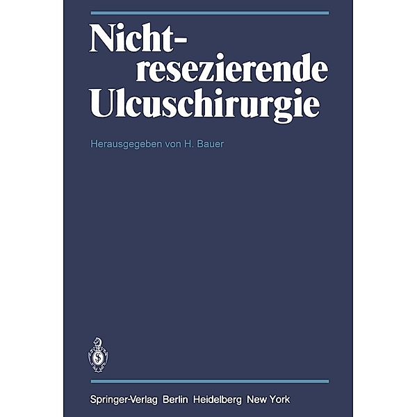 Nichtresezierende Ulcuschirurgie