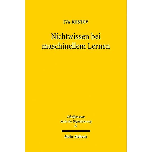 Nichtwissen bei maschinellem Lernen, Iva Kostov