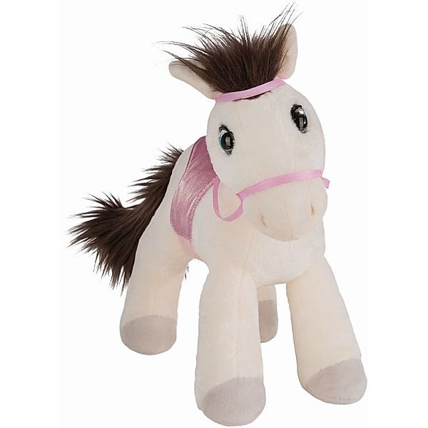 Nici NICI Pferd Mustang Ayeta, 25cm stehend mit Zaumzeug + Sattel