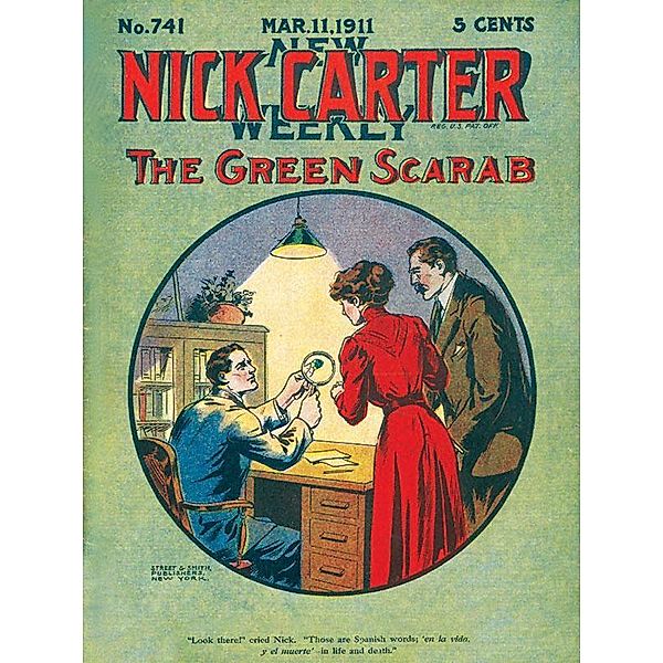 Nick Carter #741 - The Green Scarab / Wildside Press, Nicholas Carter