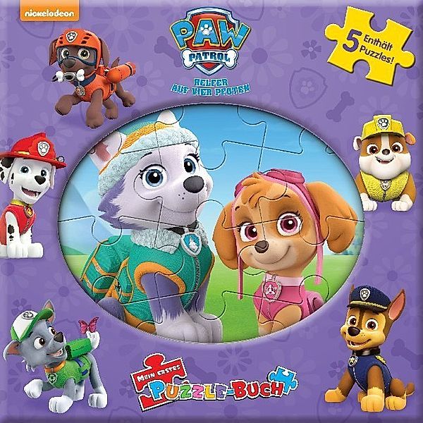 Nick / Paw Patrol Mädchen, Mein erstes Puzzle-Buch