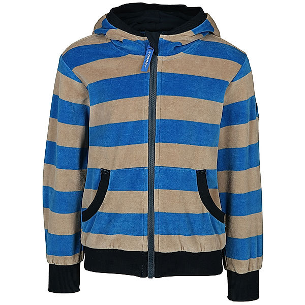 finkid Nicki-Jacke NIKKI in blue/pebble