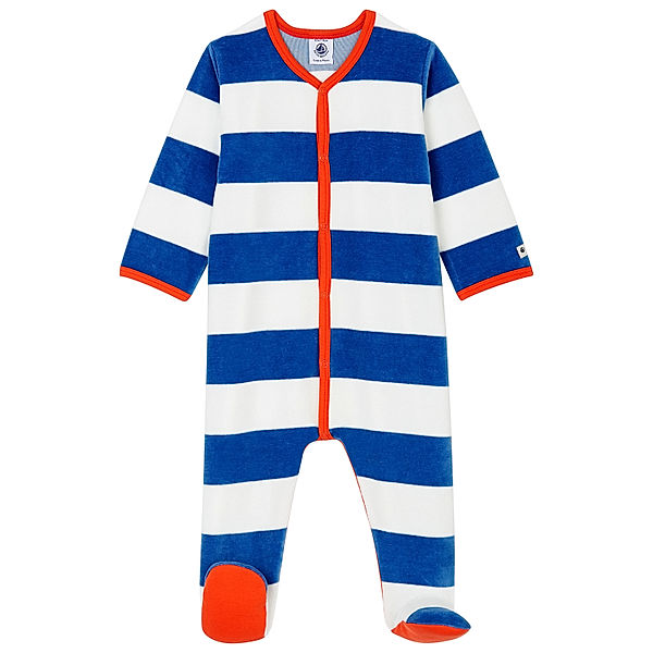 Petit Bateau Nicki-Schlafstrampler TIMBRE in major/montelimar