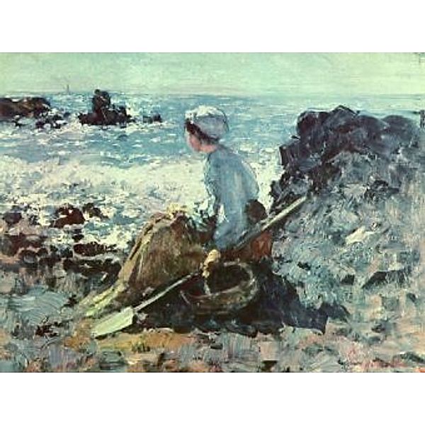 Nicolae Grigorescu - Fischerin aus Granville - 200 Teile (Puzzle)