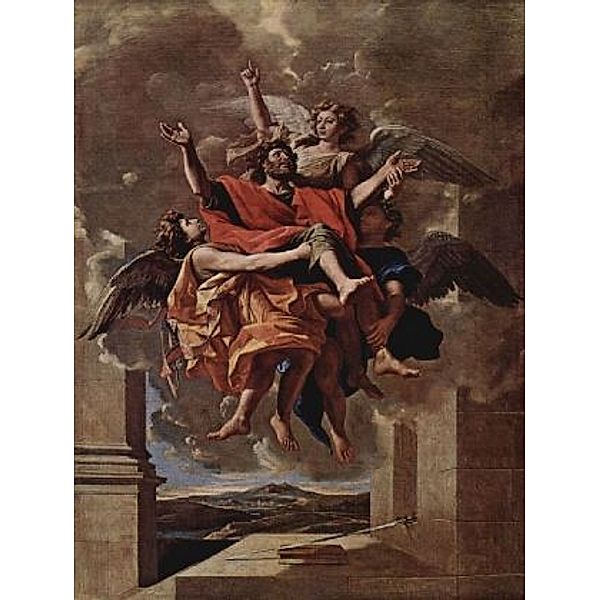Nicolas Poussin - Die Verzückung des Hl. Paulus - 1.000 Teile (Puzzle)