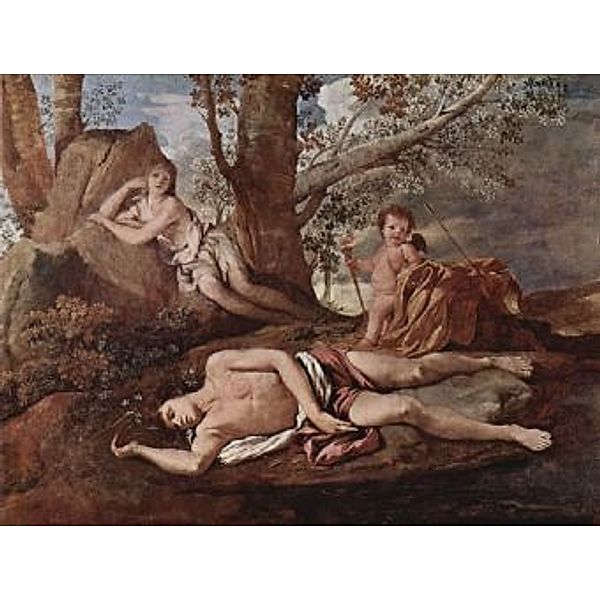 Nicolas Poussin - Echo und Narziß - 2.000 Teile (Puzzle)