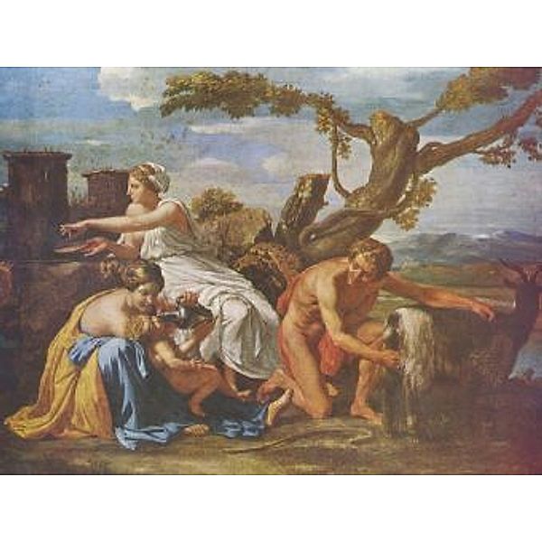 Nicolas Poussin - Jupiter als Kind von der Ziege Amalthea genährt - 2.000 Teile (Puzzle)