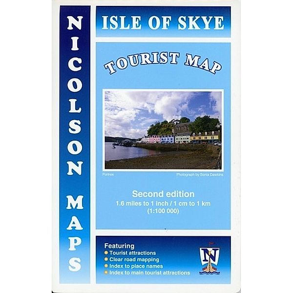 Nicolson Map: Isle of Skye Tourist Map