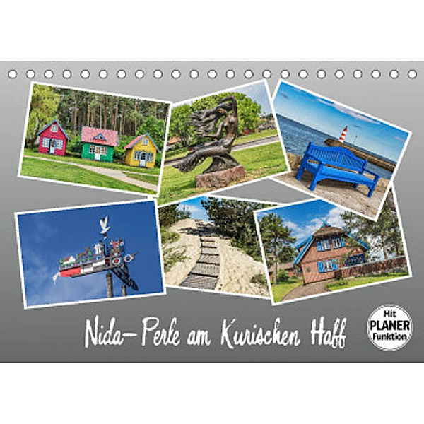 Nida - Perle am Kurischen Haff (Tischkalender 2022 DIN A5 quer), Gunter Kirsch