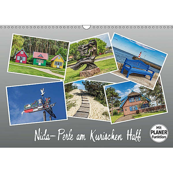Nida - Perle am Kurischen Haff (Wandkalender 2019 DIN A3 quer), Gunter Kirsch