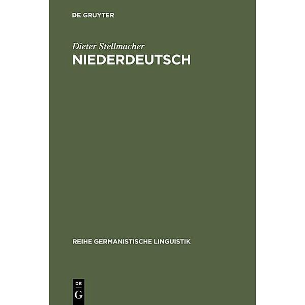 Niederdeutsch / Reihe Germanistische Linguistik Bd.31, Dieter Stellmacher
