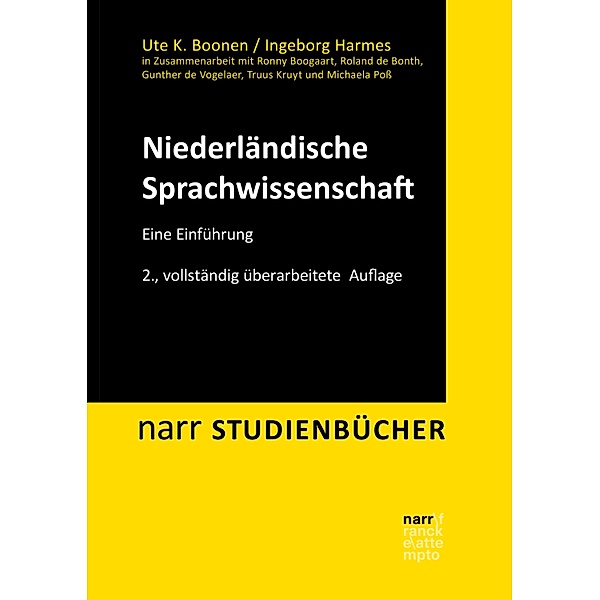 Niederländische Sprachwissenschaft / Narr Studienbücher, Ute K. Boonen, Ingeborg Harmes