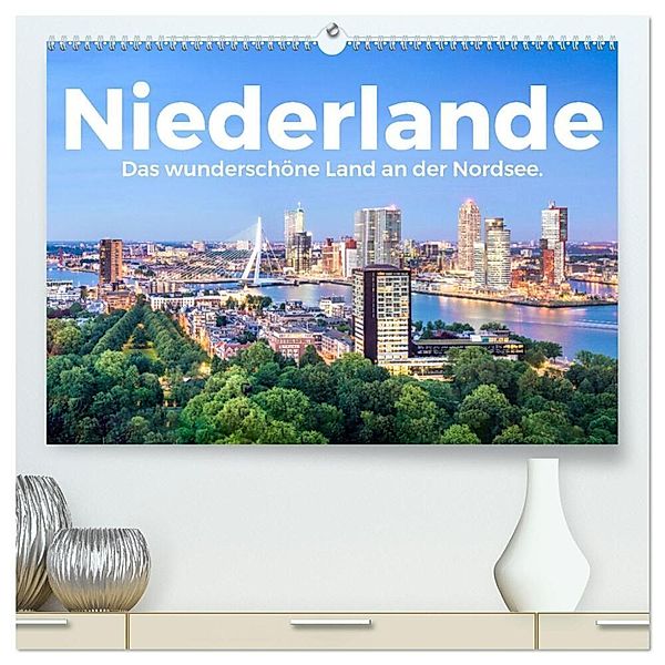 Niederlande - Das wunderschöne Land an der Nordsee. (hochwertiger Premium Wandkalender 2024 DIN A2 quer), Kunstdruck in Hochglanz, M. Scott