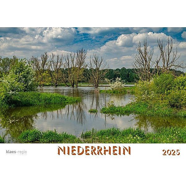 Niederrhein 2025 Bildkalender A4 Spiralbindung