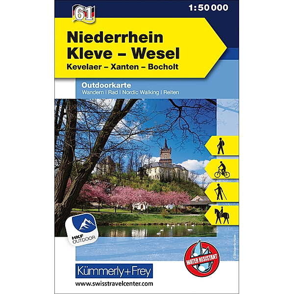 Niederrhein, Kleve-Wesel, Kevelaer, Xanten - Bocholt