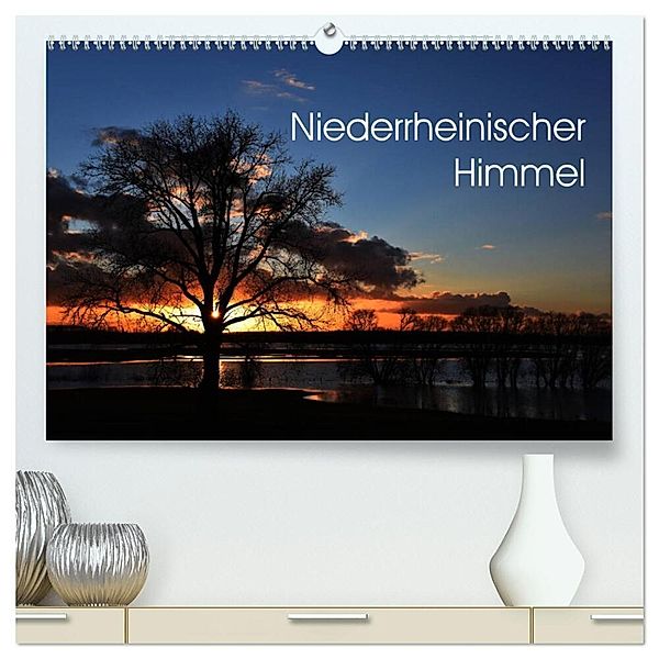 Niederrheinischer Himmel (hochwertiger Premium Wandkalender 2024 DIN A2 quer), Kunstdruck in Hochglanz, BS Fotoart - Bernd Steckelbroeck
