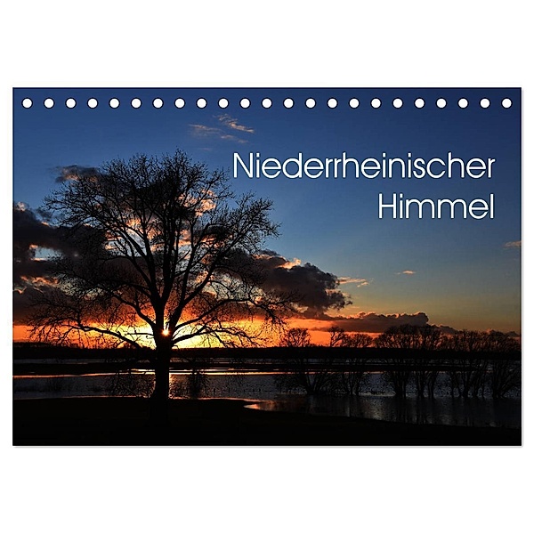 Niederrheinischer Himmel (Tischkalender 2024 DIN A5 quer), CALVENDO Monatskalender, BS Fotoart - Bernd Steckelbroeck