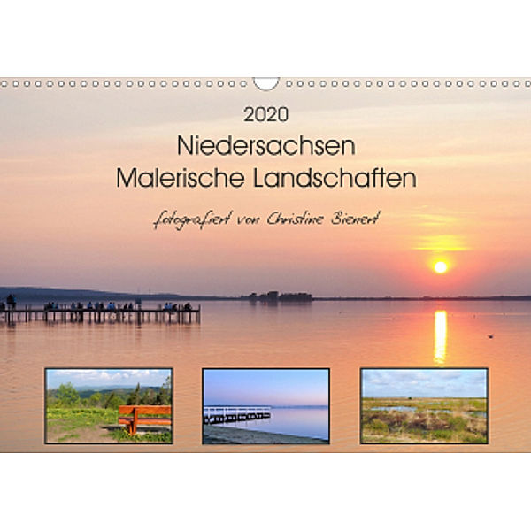 Niedersachsen - Malerische Landschaften (Wandkalender 2020 DIN A3 quer), Christine Bienert
