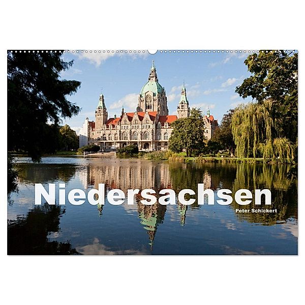 Niedersachsen (Wandkalender 2025 DIN A2 quer), CALVENDO Monatskalender, Calvendo, Peter Schickert