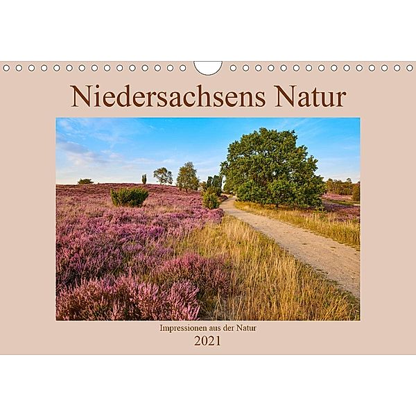 Niedersachsens Natur (Wandkalender 2021 DIN A4 quer), Olaf Jürgens